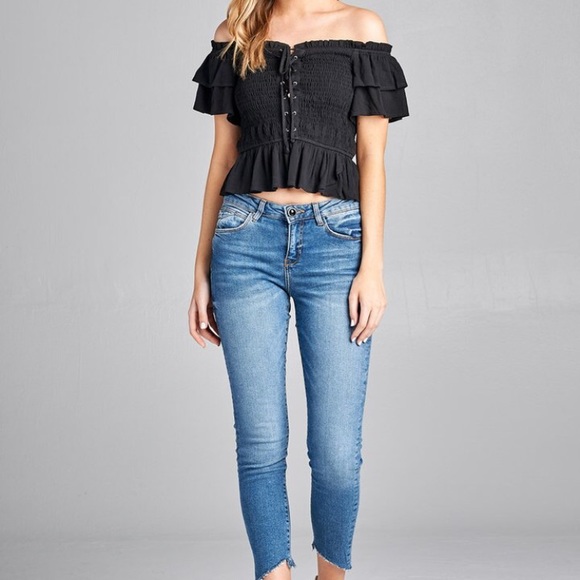 Milkmaid Top - Last One! - Picture 2 of 3